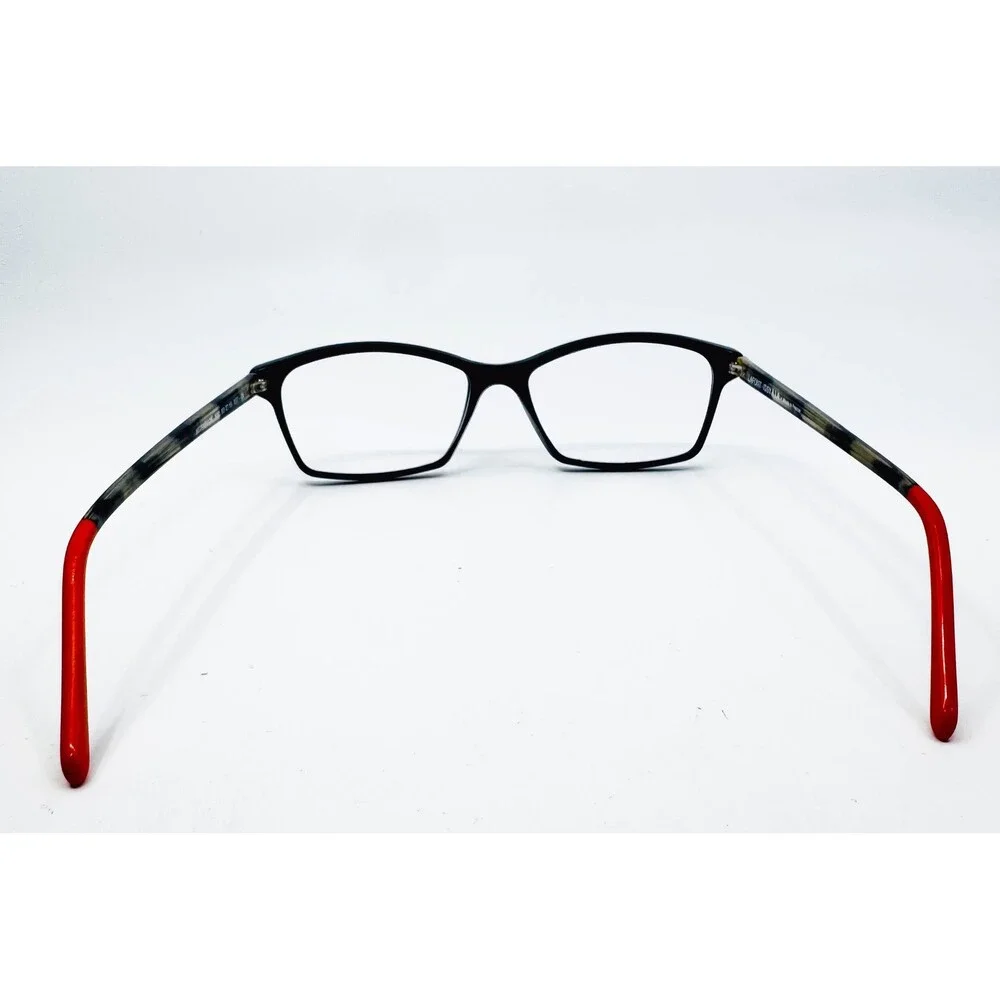 Lafont Issy & La Eyeglass Frames Womens Black Red Cat Eye 53-15-135